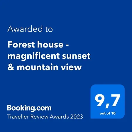 Forest House - Magnificent Sunset & Mountain View * Mikros Prinos